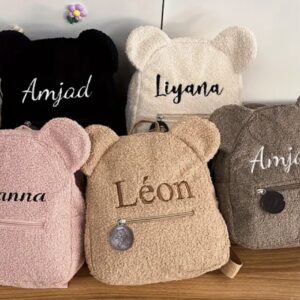 Sac à dos ourson personnalisé