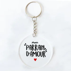 Porte-clés futur parrain