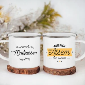 Tasse merci maîtresse / ATSEM