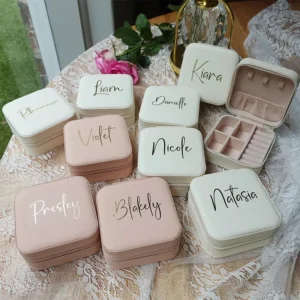 Boite à bijoux personnalisée